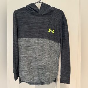Under Armour Kids' Charcoal and Heather Hoodie